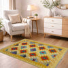 Handmade Multi Kilim Geometric 3x5 ft