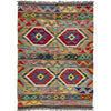 Handmade Multi Kilim Geometric 3x5 ft
