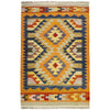 Handmade Multi Kilim Geometric 3x5 ft