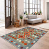 Handmade Multi Kilim Geometric 3x5 ft