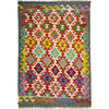Handmade Multi Kilim Geometric 3x5 ft