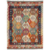 Handmade Multi Kilim Geometric 4x7 ft