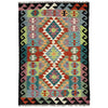 Handmade Multi Kilim Geometric 3x5 ft