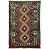 Handmade Multi Kilim Geometric 3x5 ft