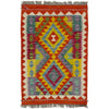 Handmade Multi Kilim Geometric 2x3 ft