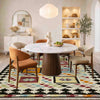 Handmade Multi Kilim Geometric 5x8 ft