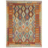 Handmade Multi Kilim Geometric 5x8 ft