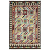 Handmade Multi Kilim Geometric 6x9 ft