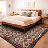 Handmade Multi Kilim Geometric 5x8 ft