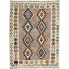 Handmade Multi Kilim Geometric 4x7 ft