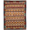 Handmade Multi Kilim Geometric 5x8 ft