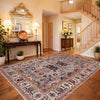 Hand-Knotted Gray Floral Sultani Area Rug – 6' 8" x 9' 9" ft (204 x 298 cm) | SKU: R39635