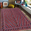 Handmade Afghan Carpet – 4' 8" x 5' 10" ft (142 x 177 cm) | SKU: R39733