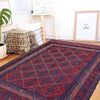 Red Color Mashwani Area Rug – 4' 10" x 6' 5" ft (147 x 196 cm) | SKU: R39735