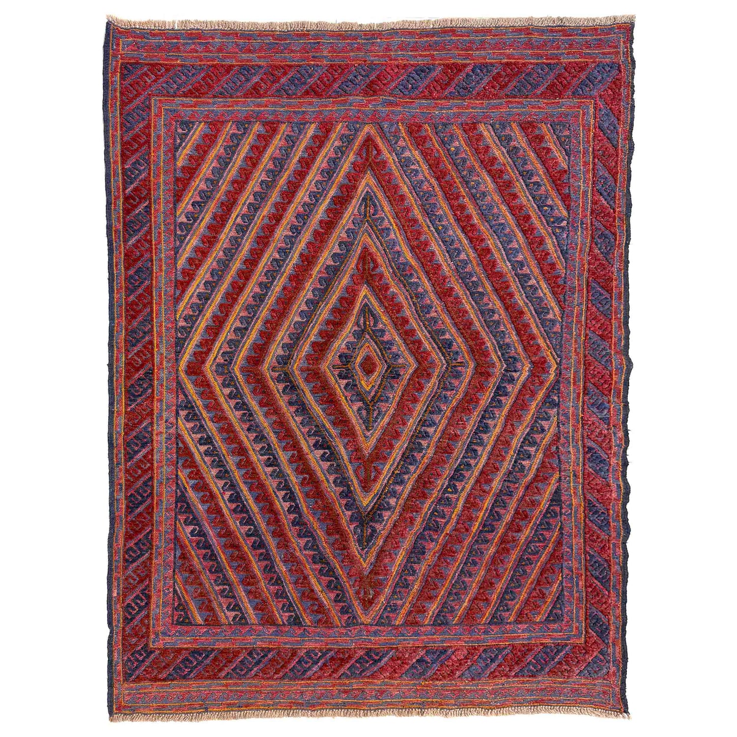 Hand Knotted Mashwani Area Rug – 4' 11" x 6' 0" ft (149 x 182 cm) | SKU: R39736