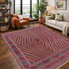Handmade Mushwani Carpet – 4' 11" x 5' 10" ft (150 x 177 cm) | SKU: R39738