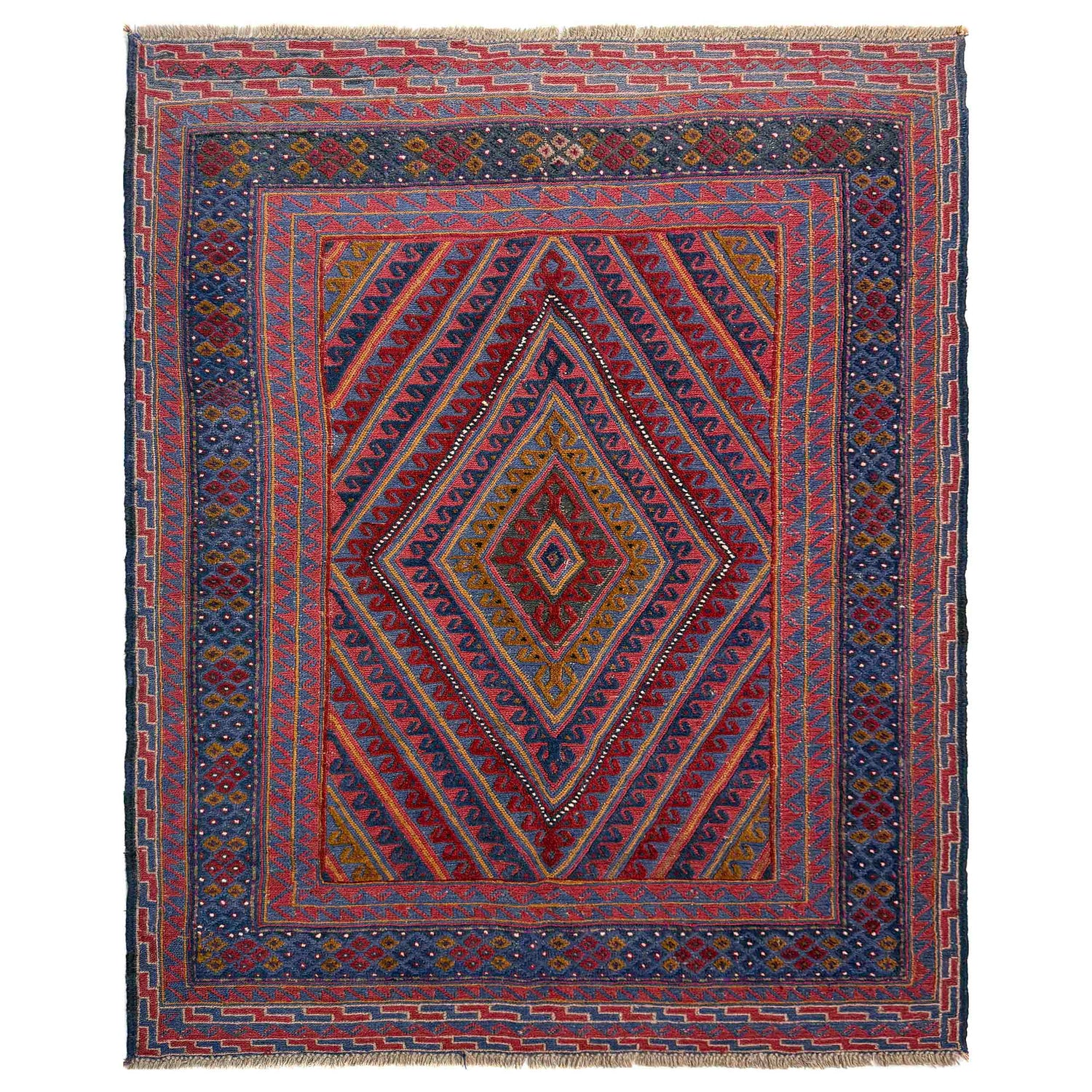 Traditional Mashwani Carpet – 4' 10" x 6' 0" ft (148 x 183 cm) | SKU: R39744
