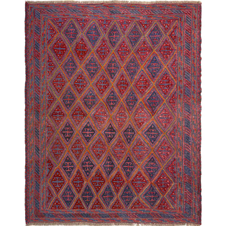 Hand Knotted Mashwani Area Rug – 4' 9" x 5' 11" ft (145 x 180 cm) | SKU: R39745