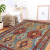 Hand-Knotted Multi Floral Oushak Area Rug – 4' 1" x 5' 9" ft (124 x 174 cm) | SKU: R39752