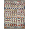 Hand Made Afghan Kilim – 6' 10" x 9' 8" ft (209 x 295 cm) | SKU: R39761