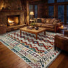 Handmade Turkish Design Wool Kilim – 6' 8" x 9' 7" ft (204 x 293 cm) | SKU: R39766