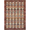 Colorful Flat-Weave Wool Kilim – 6' 9" x 9' 10" ft (205 x 300 cm) | SKU: R39768