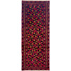 Hand-Knotted Red Floral Baluchi Runner – 2' 4" x 6' 3" ft (72 x 191 cm) | SKU: R39838