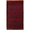 Baluchi Rug Handmade Red Prayer Design 3x5 ft