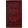 Baluchi Rug Handmade Red Prayer Design 3x5 ft