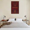 Baluchi Rug Handmade Blue Prayer Design 2x4 ft