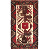 Baluchi Rug Handmade Multi Geometric 3x5 ft