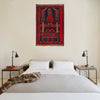 Baluchi Rug Handmade Multi Prayer Design 2x4 ft