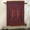 Baluchi Rug Handmade Multi Prayer Design 2x4 ft
