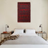 Baluchi Rug Handmade Red Prayer Design 3x5 ft