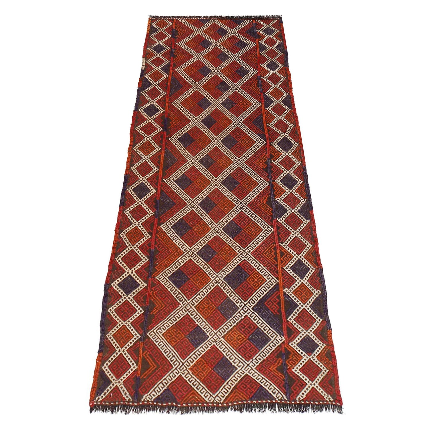 Suzuni Kilim Runner Handmade Multi 8' Runner