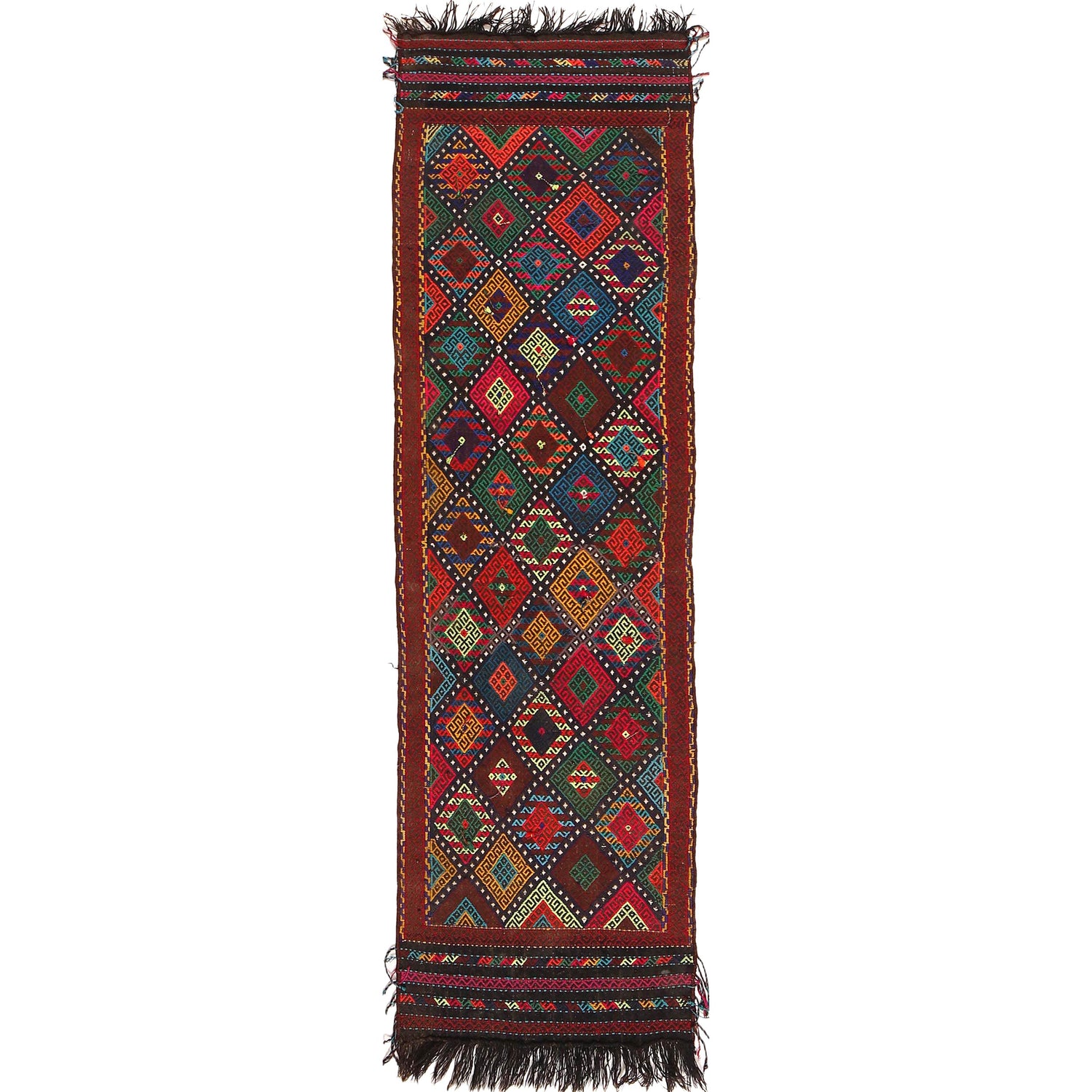 Suzuni Kilim Runner Handmade Multi 6' Runner