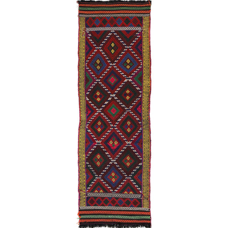 Suzuni Kilim Runner Handmade Multi 8' Runner