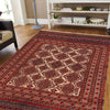 Maliki Kilim Area Rug Handmade Multi Floral 4x6 ft