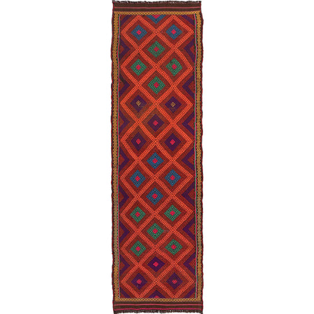 Suzuni Kilim Runner Handmade Multi 8' Runner