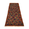 Baluchi Runner Rug Handmade Brown 6' Runner