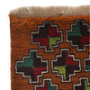 Baluchi Runner Rug Handmade Brown 6' Runner