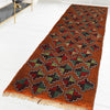 Baluchi Runner Rug Handmade Brown 6' Runner