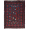 Handmade Wool Doormat Red Floral