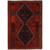 Baluchi Rug Handmade Red Geometric 4x6 ft