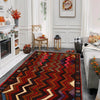 Baluchi Rug Handmade Multi Curvilinear 4x6 ft