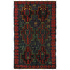 Baluchi Rug Handmade Multi Floral 4x6 ft