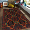 Baluchi Rug Handmade Multi Floral 4x6 ft