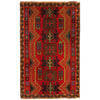 Baluchi Rug Handmade Multi Geometric 4x6 ft