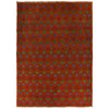 Baluchi Rug Handmade Brown Floral 4x6 ft