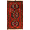 Baluchi Rug Handmade Red Geometric 4x6 ft